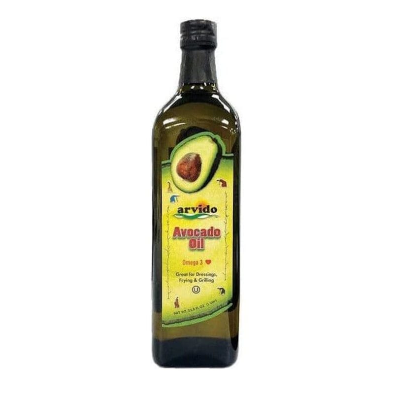 Avocado Oil | For High Heat Cooking - Olive Oil Replacement | 1 Liter | Arvido